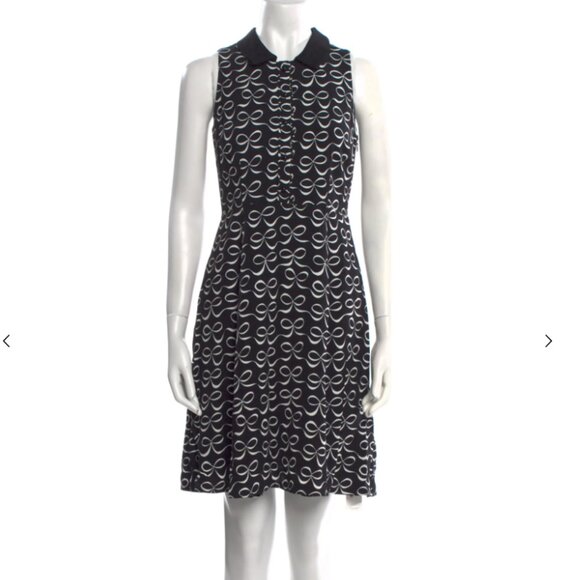 Kate Spade New York Bow Print Mackenna Dress - Picture 1 of 11